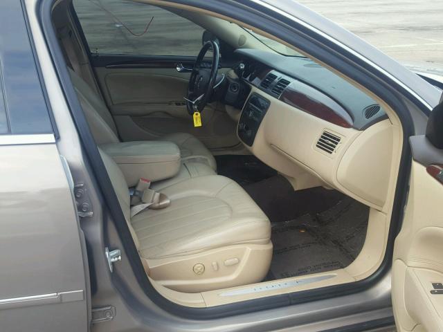 1G4HD572X7U104506 - 2007 BUICK LUCERNE CX BEIGE photo 5