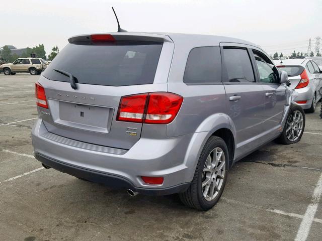 3C4PDCEGXJT426311 - 2018 DODGE JOURNEY GT SILVER photo 4