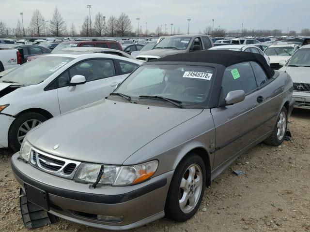 YS3DF78K517009258 - 2001 SAAB 9-3 SE BROWN photo 2