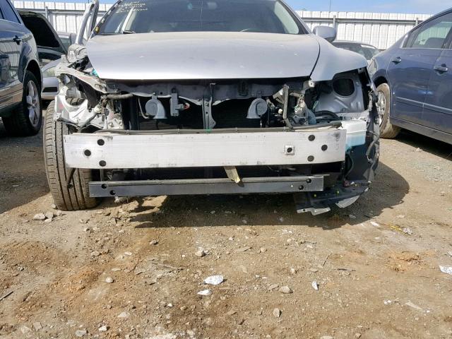 JTHBL46F385073718 - 2008 LEXUS LS 460 SILVER photo 9