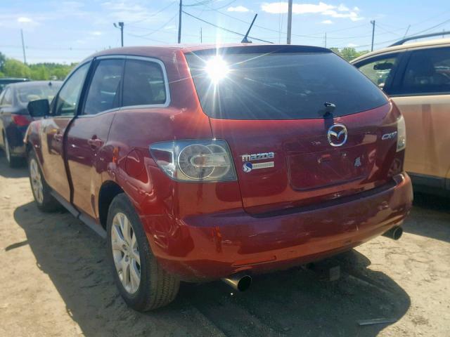 JM3ER29L970163087 - 2007 MAZDA CX-7 MAROON photo 3