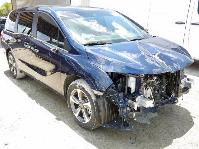 5FNRL6H89JB001484 - 2018 HONDA ODYSSEY TO BLUE photo 1