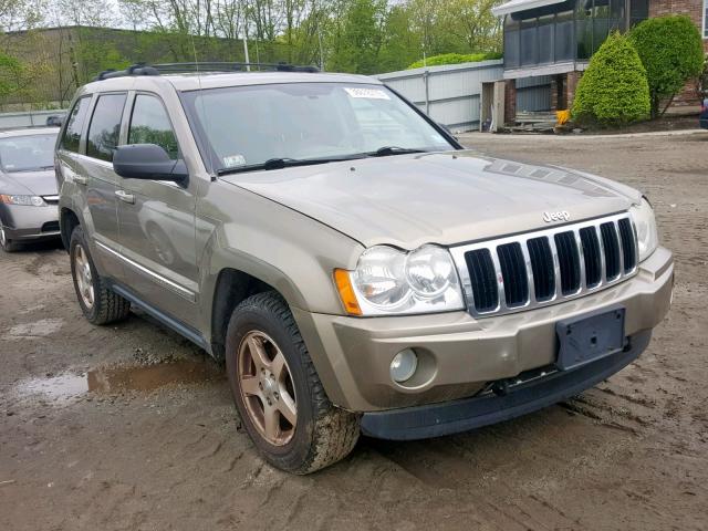 1J4HR58275C511703 - 2005 JEEP GRAND CHER GOLD photo 1