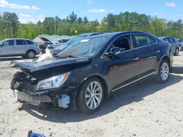 1G4GB5G38GF254208 - 2016 BUICK LACROSSE BLACK photo 2