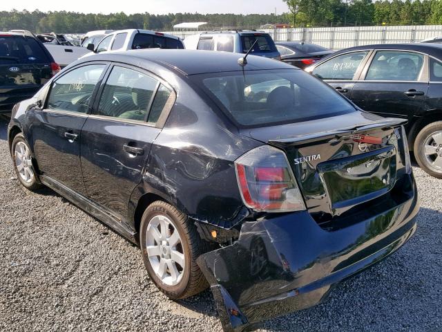 3N1AB6AP0BL651599 - 2011 NISSAN SENTRA 2.0 BLACK photo 3