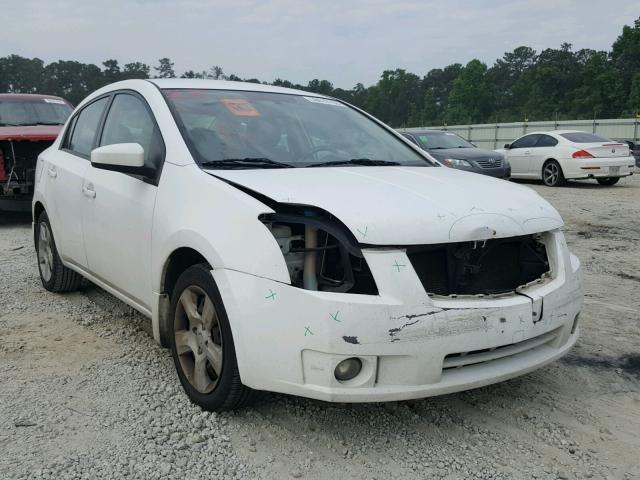 3N1AB61E39L661410 - 2009 NISSAN SENTRA 2.0 WHITE photo 1