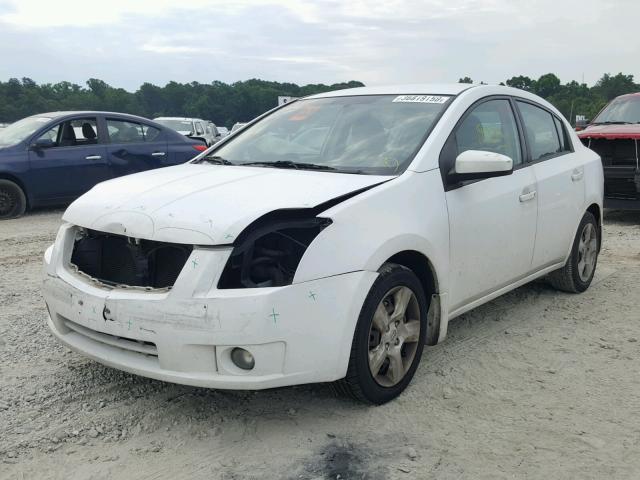 3N1AB61E39L661410 - 2009 NISSAN SENTRA 2.0 WHITE photo 2