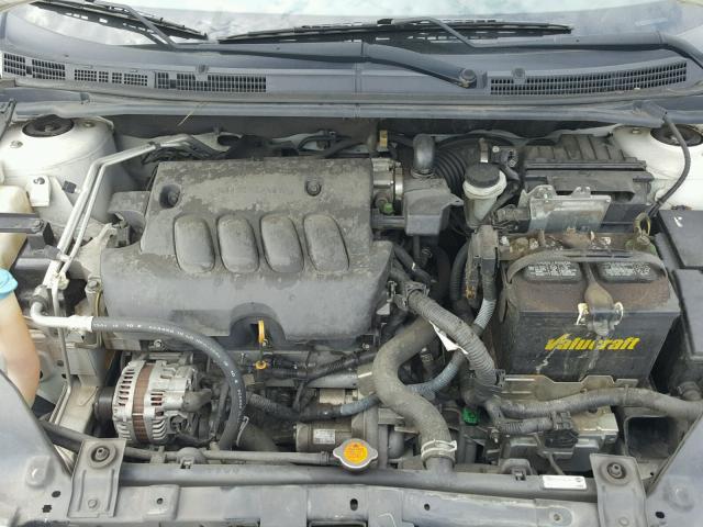 3N1AB61E39L661410 - 2009 NISSAN SENTRA 2.0 WHITE photo 7