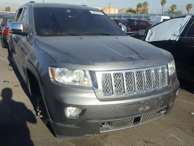 1C4RJFCT7CC348412 - 2012 JEEP GRAND CHER GRAY photo 1