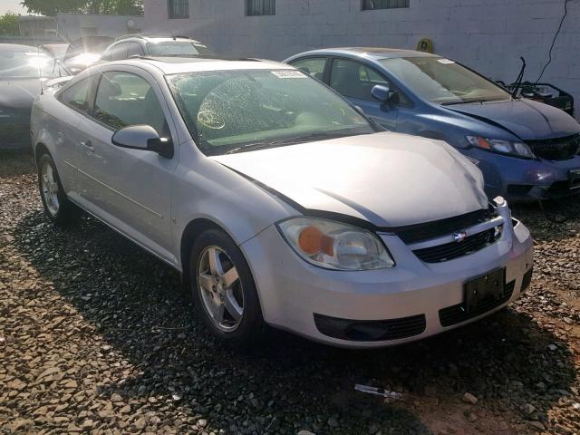 1G1AL18F367672444 - 2006 CHEVROLET COBALT LT SILVER photo 1