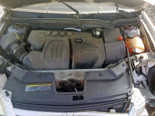 1G1AL18F367672444 - 2006 CHEVROLET COBALT LT SILVER photo 7