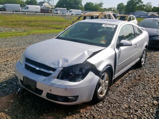 1G1AL18F367672444 - 2006 CHEVROLET COBALT LT SILVER photo 9