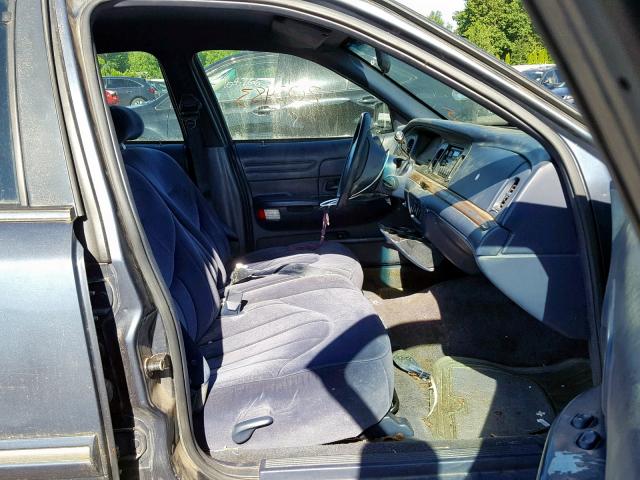 2FALP73W3TX209567 - 1996 FORD CROWN VICT BLUE photo 5