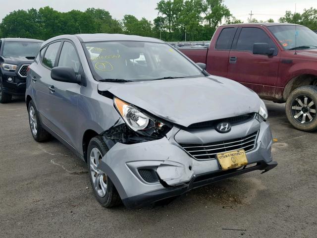 KM8JT3ABXBU160567 - 2011 HYUNDAI TUCSON GL SILVER photo 1