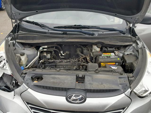 KM8JT3ABXBU160567 - 2011 HYUNDAI TUCSON GL SILVER photo 7