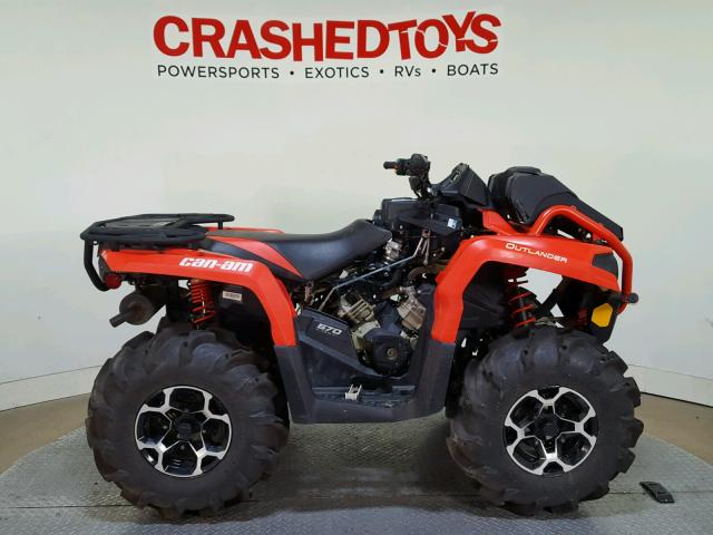 3JBLWAT40JJ000065 - 2018 CAN-AM OUTLANDER RED photo 1