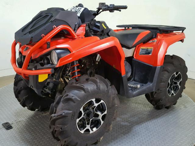 3JBLWAT40JJ000065 - 2018 CAN-AM OUTLANDER RED photo 4