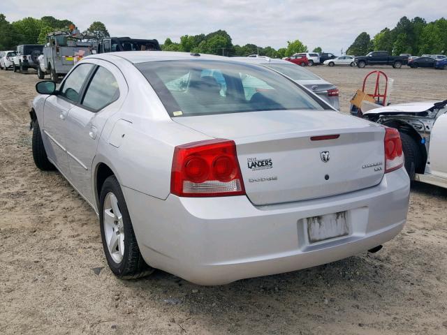 2B3CA3CV3AH187333 - 2010 DODGE CHARGER SX SILVER photo 3