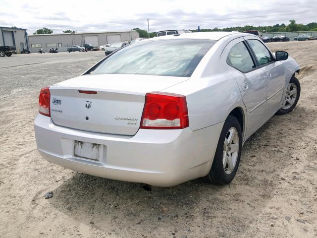 2B3CA3CV3AH187333 - 2010 DODGE CHARGER SX SILVER photo 4