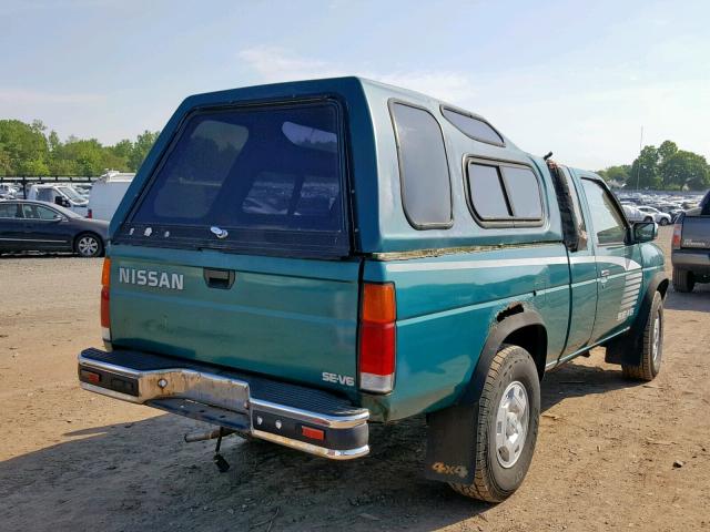 1N6HD16Y2SC433683 - 1995 NISSAN TRUCK KING TEAL photo 4