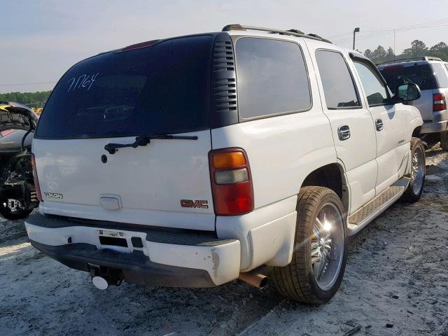 1GKEK63U23J162751 - 2003 GMC YUKON DENA WHITE photo 4