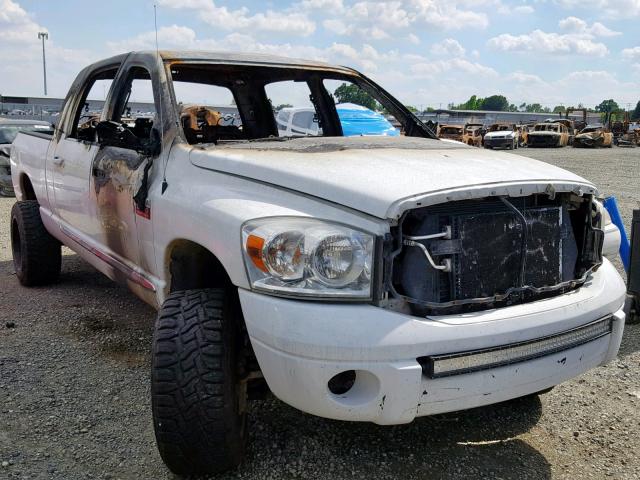 3D3KS29A98G117357 - 2008 DODGE RAM 2500 WHITE photo 1