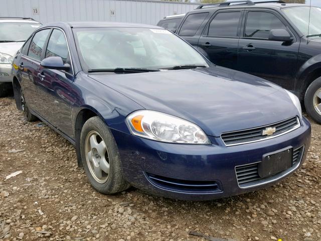 2G1WB58K681313988 - 2008 CHEVROLET IMPALA LS BLUE photo 1