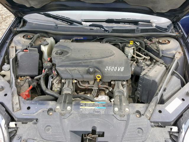 2G1WB58K681313988 - 2008 CHEVROLET IMPALA LS BLUE photo 7