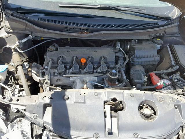 2HGFB2F8XDH514518 - 2013 HONDA CIVIC EX GRAY photo 7