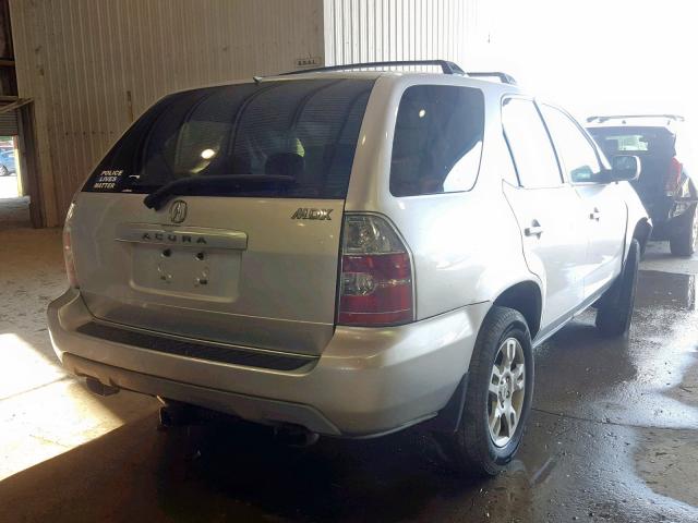 2HNYD18686H532228 - 2006 ACURA MDX TOURIN SILVER photo 4