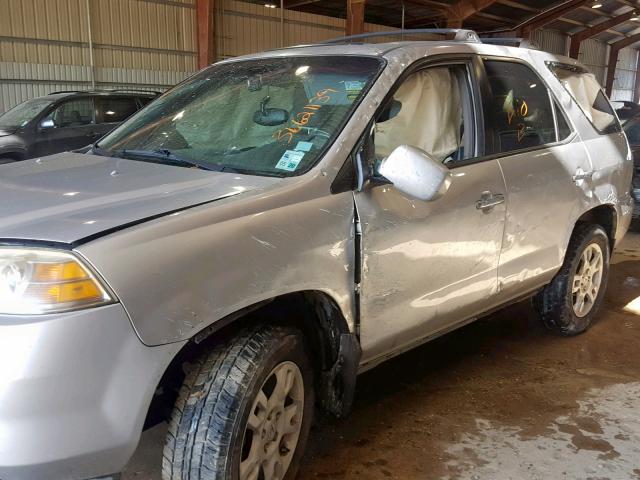 2HNYD18686H532228 - 2006 ACURA MDX TOURIN SILVER photo 9