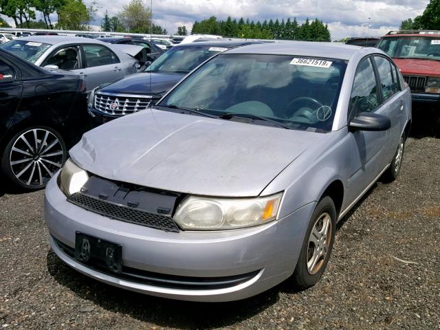 1G8AG52F44Z112214 - 2004 SATURN ION LEVEL SILVER photo 2