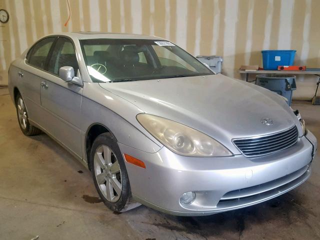 JTHBA30G155123061 - 2005 LEXUS ES 330 SILVER photo 1