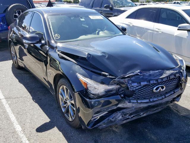 JN1EV7AP2HM739082 - 2017 INFINITI Q50 PREMIU BLACK photo 1