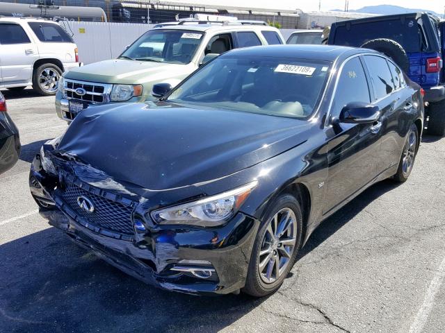 JN1EV7AP2HM739082 - 2017 INFINITI Q50 PREMIU BLACK photo 2