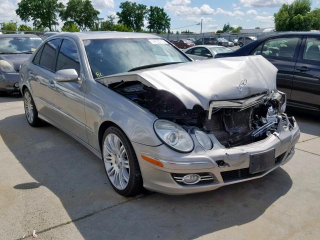 WDBUF56X87B109580 - 2007 MERCEDES-BENZ E 350 BEIGE photo 1