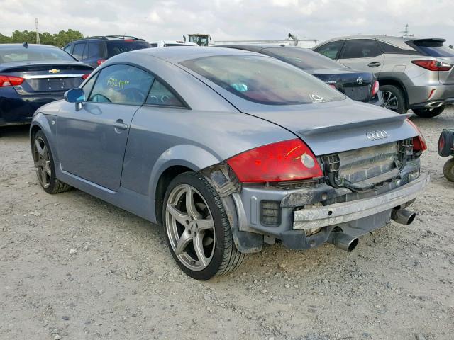 TRUWT28N521027792 - 2002 AUDI TT QUATTRO GREEN photo 3