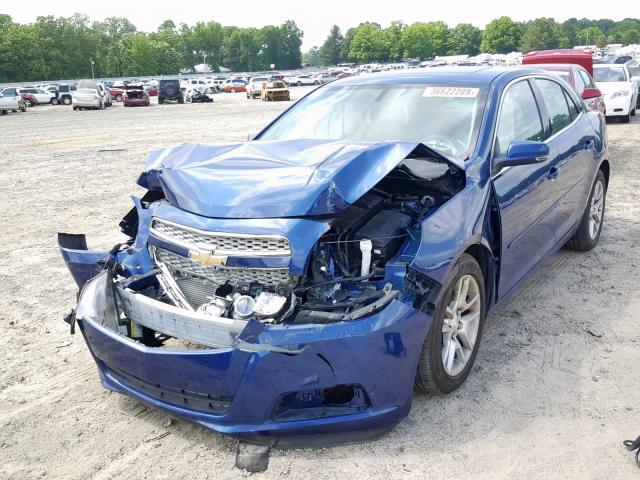 1G11C5SAXDU120099 - 2013 CHEVROLET MALIBU 1LT 蓝色 照片 2