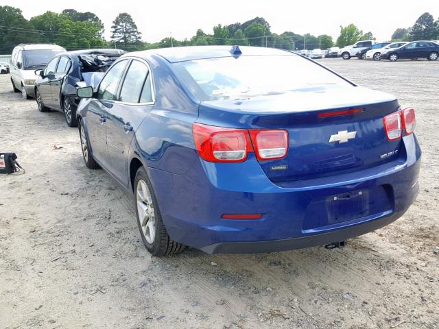 1G11C5SAXDU120099 - 2013 CHEVROLET MALIBU 1LT 蓝色 照片 3