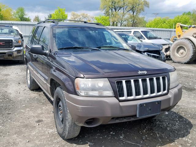 1J4GW48S14C273778 - 2004 JEEP GRAND CHER MAROON photo 1