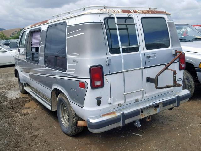 2B6HB21Z8MK453894 - 1991 DODGE RAM VAN B2 WHITE photo 3