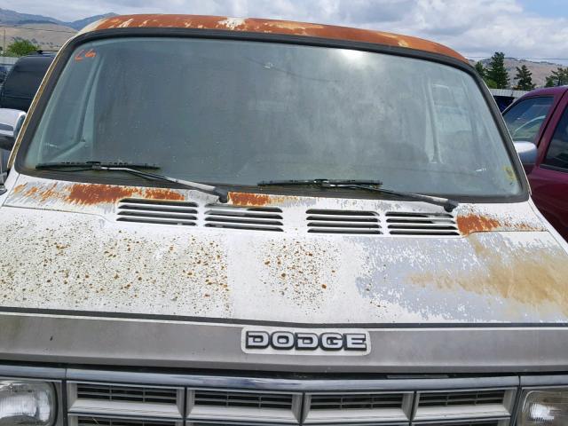 2B6HB21Z8MK453894 - 1991 DODGE RAM VAN B2 WHITE photo 7