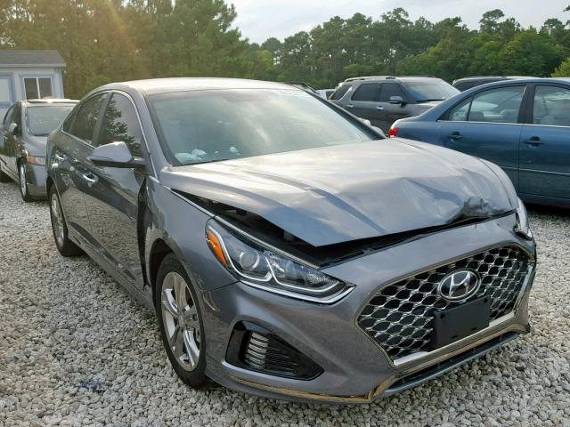 5NPE34AF5KH770465 - 2019 HYUNDAI SONATA LIM GRAY photo 1