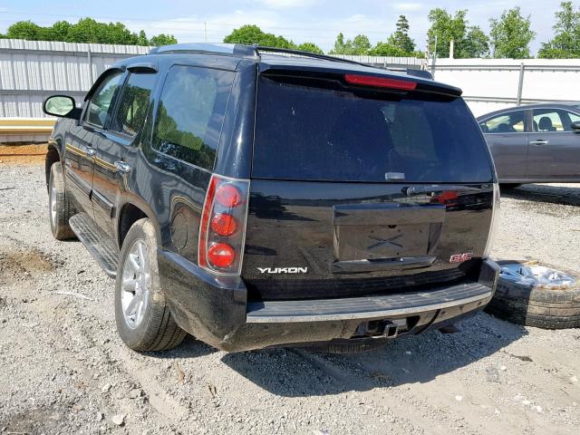 1GKFK63838J213267 - 2008 GMC YUKON DENA BLACK photo 3