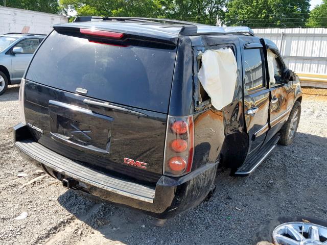 1GKFK63838J213267 - 2008 GMC YUKON DENA BLACK photo 4