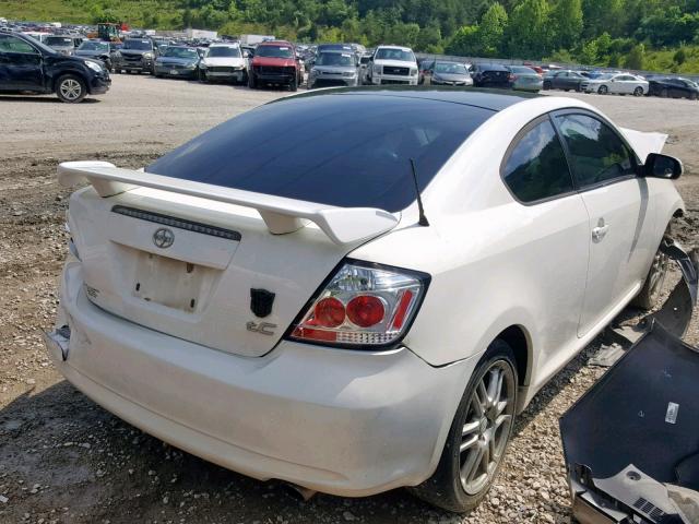 JTKDE3B75A0316745 - 2010 TOYOTA SCION TC თეთრი ფოტო 4