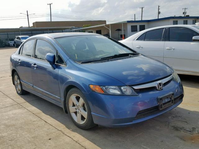 1HGFA168X7L094599 - 2007 HONDA CIVIC EX BLUE photo 1