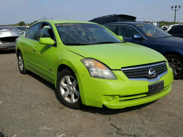 1N4CL21E89C142432 - 2009 NISSAN ALTIMA HYB GREEN photo 1