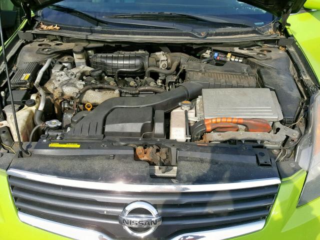 1N4CL21E89C142432 - 2009 NISSAN ALTIMA HYB GREEN photo 7