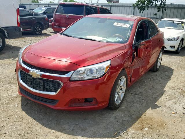 1G11C5SL7EF152984 - 2014 CHEVROLET MALIBU 1LT RED photo 2